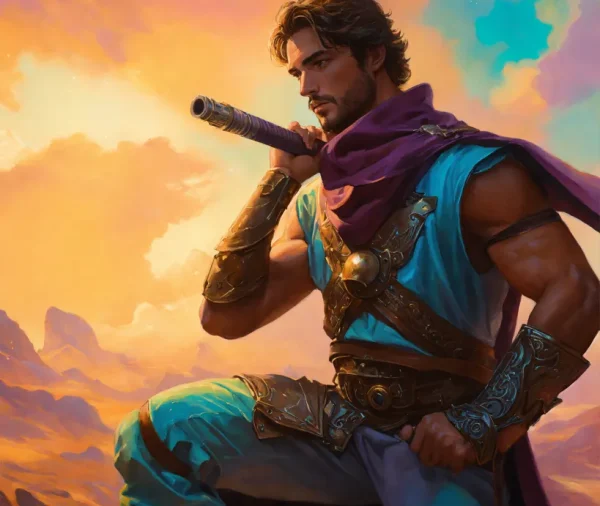 Ember-Crowned Wanderer