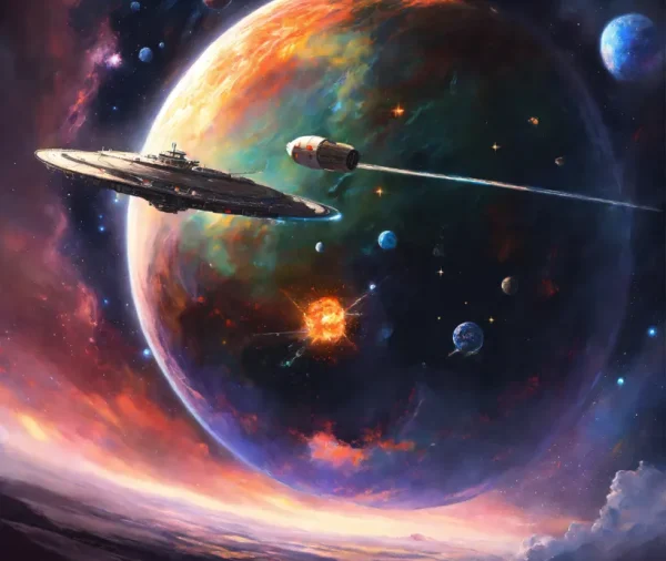 The Frozen Celestial Cascade